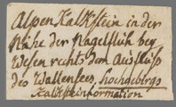 L 01289
<br/>
Label met opschrift
<br/>
<em>Escher von der Linth, Johannes Conrad (1767-1823)</em>